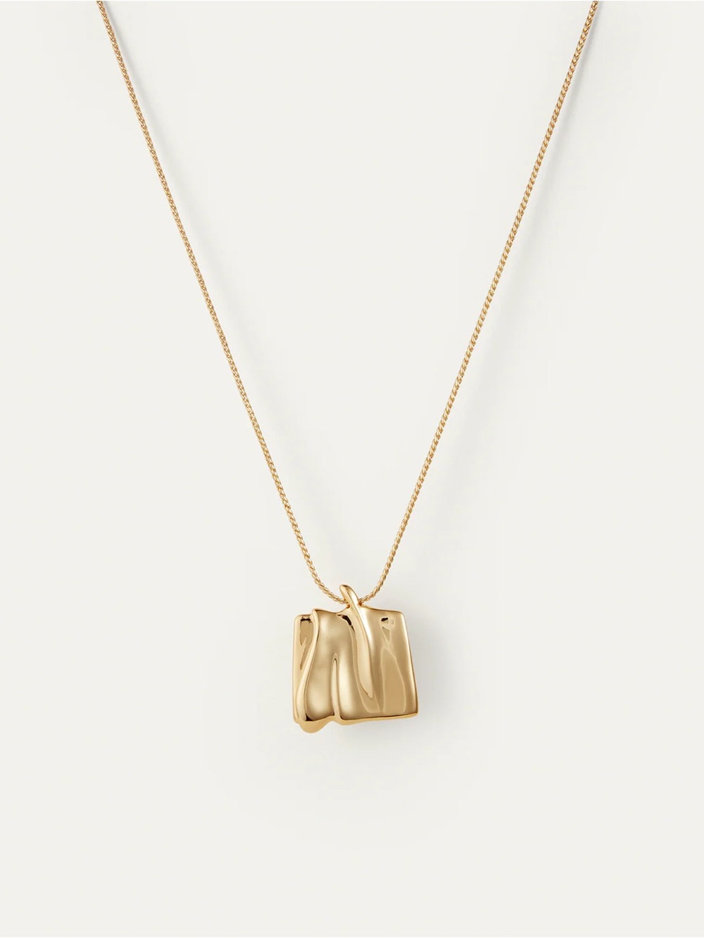 Jenny Bird Large Sundra Pendant Necklace in Gold! Brand New!